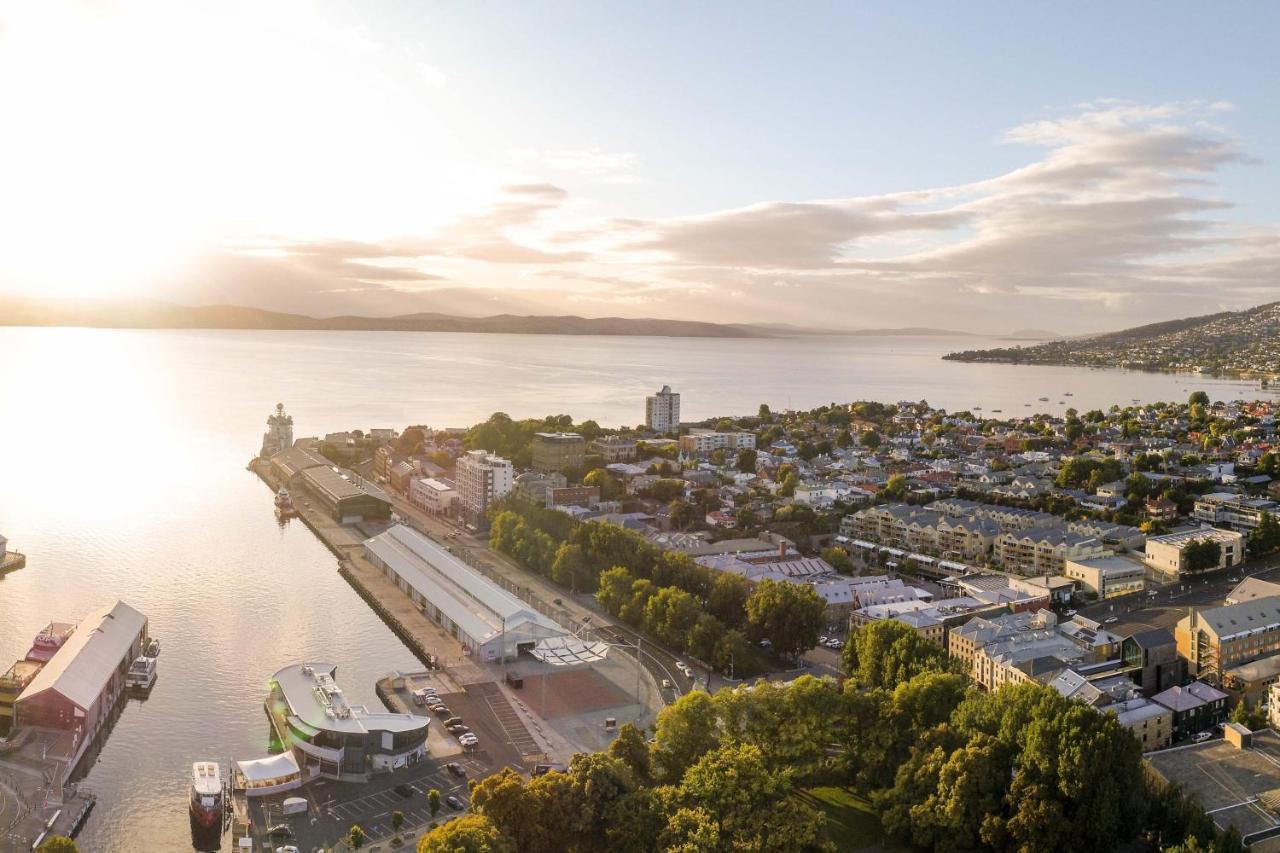 The Tasman, A Luxury Collection Hotel, Hobart Esterno foto Aerial view of the station