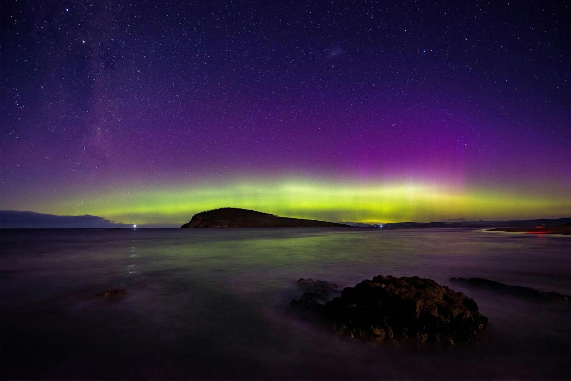 The Tasman, A Luxury Collection Hotel, Hobart Esterno foto Aurora Borealis over the Isle of Skye